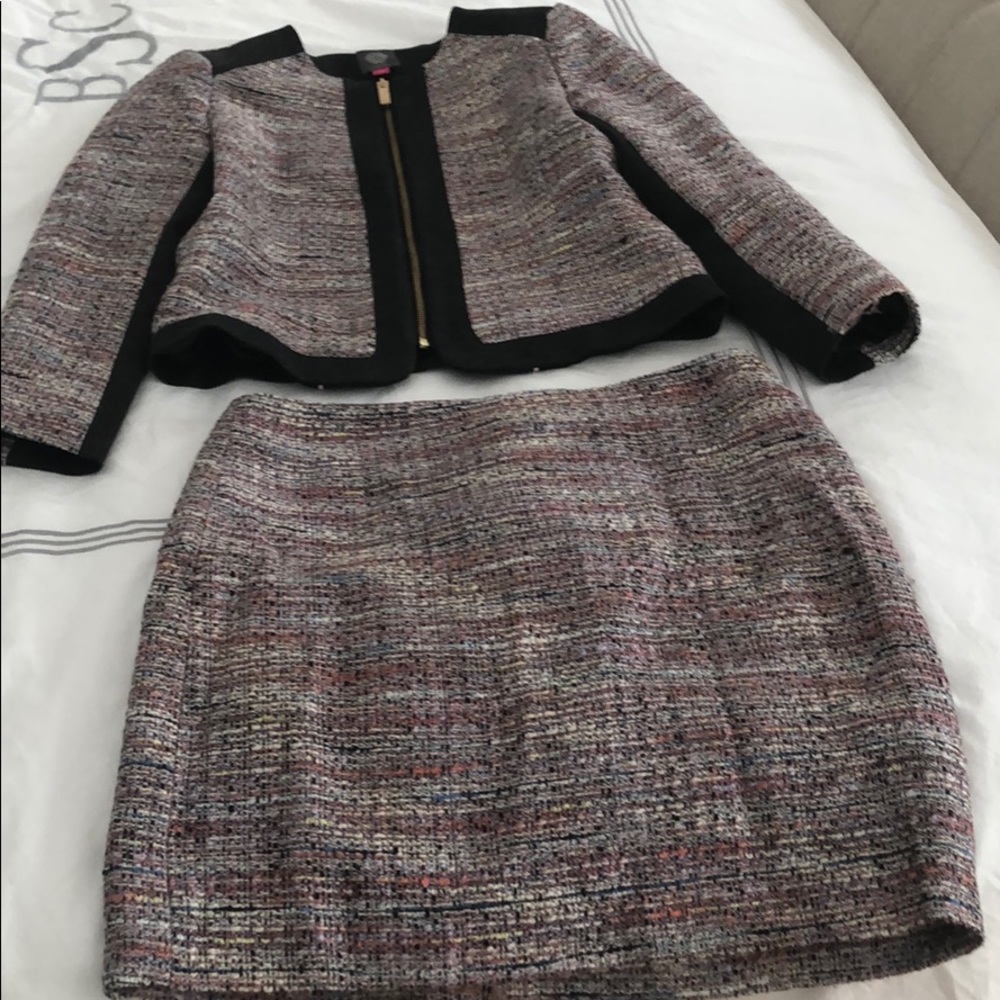 Vince Camino zip front suit